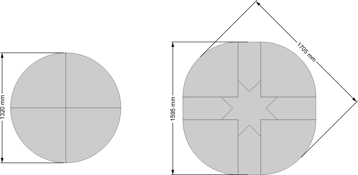 Expanding Table Plans - Classic Mechanism